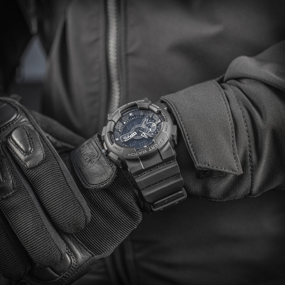 Ceas Sport M-Tac - Multifuncțional, Impermeabil, Negru