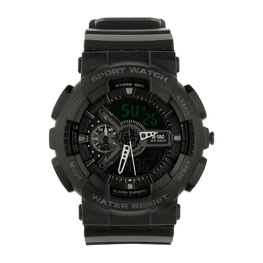 Ceas Sport M-Tac - Multifuncțional, Impermeabil, Negru