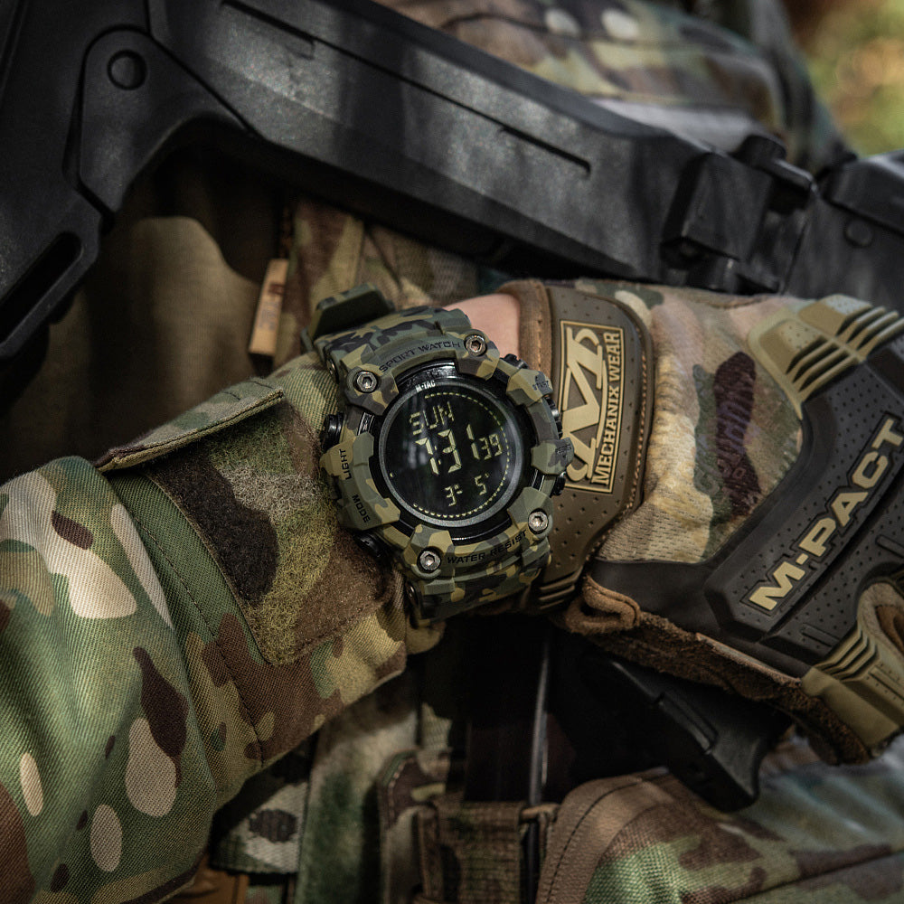 Ceas Tactic 2037 M-Tac - Camuflaj Multifuncțional