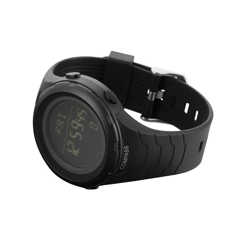 Ceas Tactic 2166 M-Tac - Negru, Rezistent la Apă 5ATM