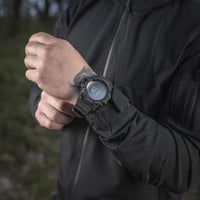 Ceas Tactic Adventure M-Tac - Negru, Multifuncțional & Rezistent