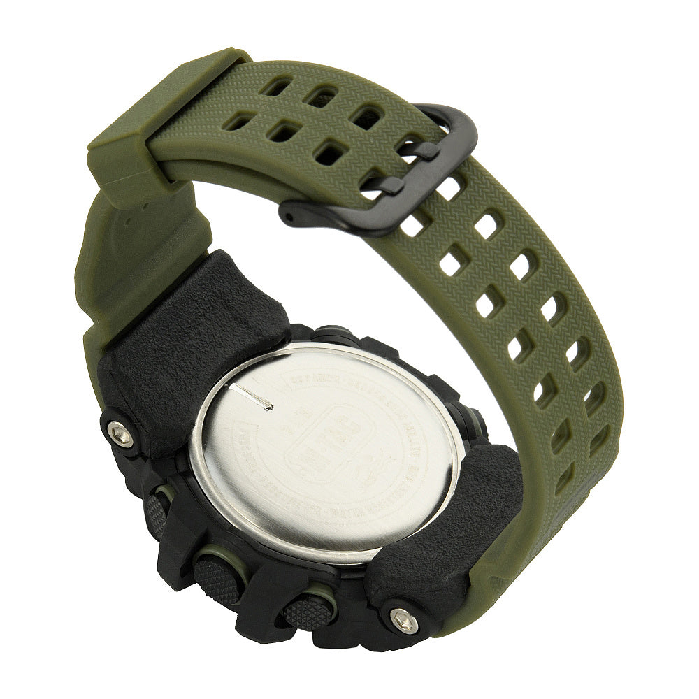 Ceas Tactic Adventure M-Tac - Negru/Olive Multisport