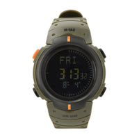 Ceas Tactic cu Compas M-Tac - Olive, Impermeabil