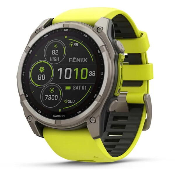 Ceas Tactic Fenix 8 Solar Sapphire Garmin - GPS, Monitorizare Avansată - 1