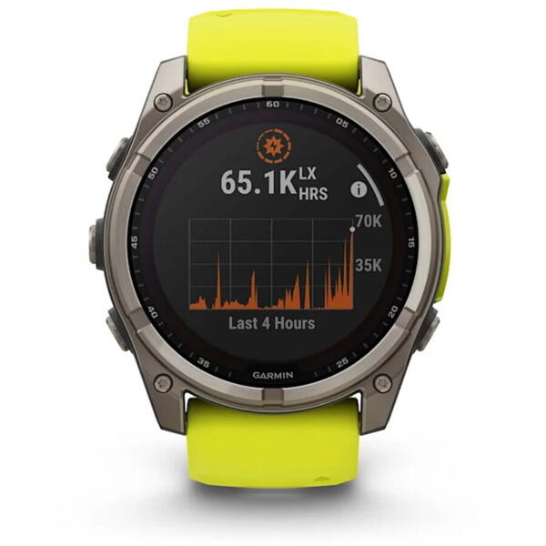 Ceas Tactic Fenix 8 Solar Sapphire Garmin - GPS, Monitorizare Avansată - 2