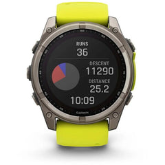 Ceas Tactic Fenix 8 Solar Sapphire Garmin - GPS, Monitorizare Avansată - 8