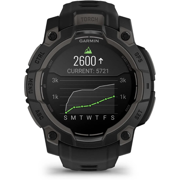 Ceas Tactic Instinct 3 AMOLED Garmin - Ecran Vibrant, GPS Avansat - 7