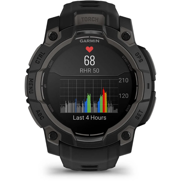 Ceas Tactic Instinct 3 AMOLED Garmin - Ecran Vibrant, GPS Avansat - 9