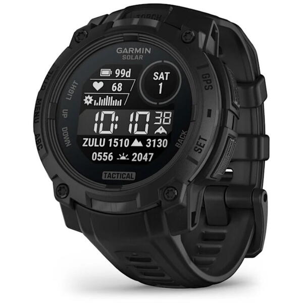 Ceas Tactic Instinct 3 Solar Garmin - GPS, Monitorizare Avansată - 1