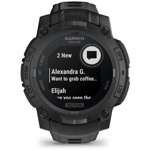 Ceas Tactic Instinct 3 Solar Garmin - GPS, Monitorizare Avansată - 2