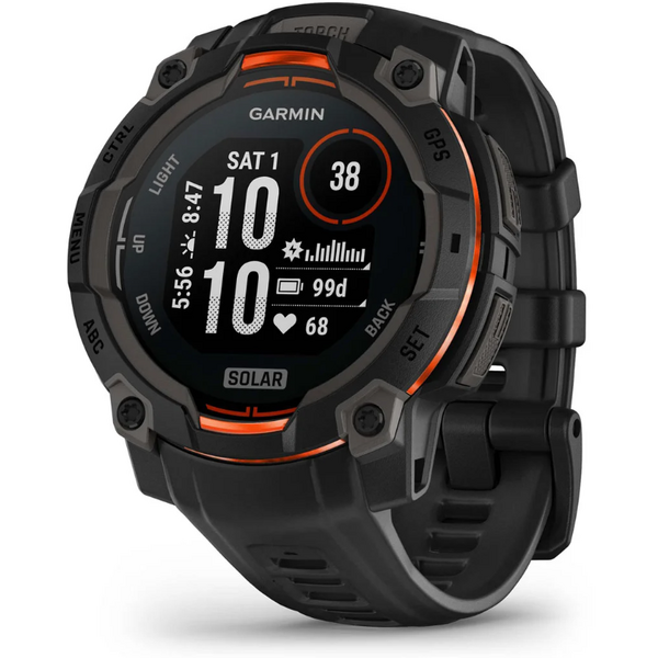 Ceas Tactic Instinct 3 Solar Garmin - GPS, Monitorizare Avansată, Baterie Solară - 1