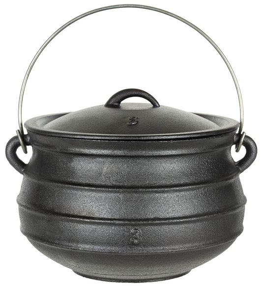 Ceaun Fontă Negru FoxOutdoor - 7L, 9.2kg
