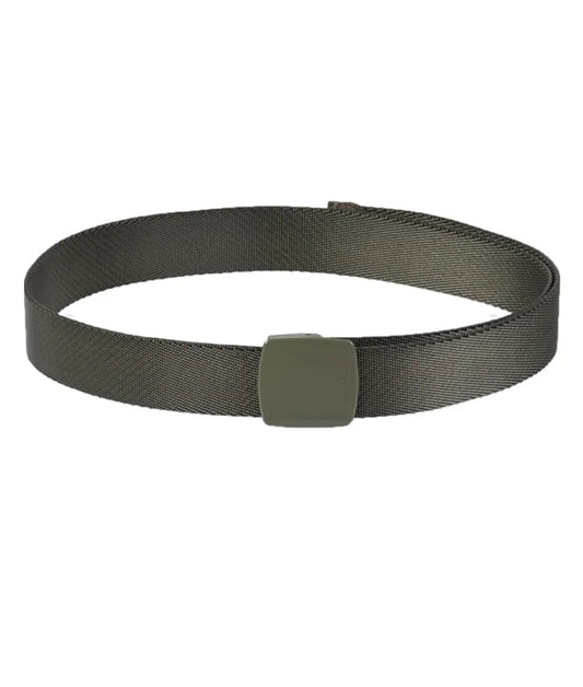 Centură Elastică Mil-Tec Quick Release – Lățime 3,8 cm, Cataramă YKK, Oliv