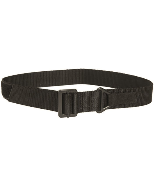 Centură Mil-Tec Rigger – Lățime 43 mm, Cataramă din Aluminiu, Neagră