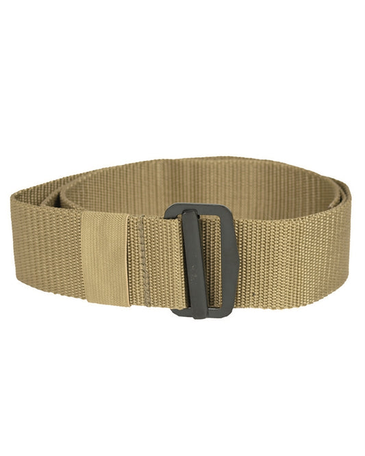 Centură Mil-Tec US BDU – Lățime 4,5 cm, Fără Metal, Coyote