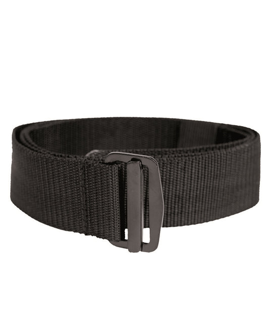 Centură Mil-Tec US BDU – Lățime 4,5 cm, Fără Metal, Neagră