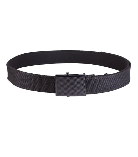 Centură Neagră 40 mm „BW Type” – Inspirată de Echipamentul Militar German, Robustă și Reglabilă