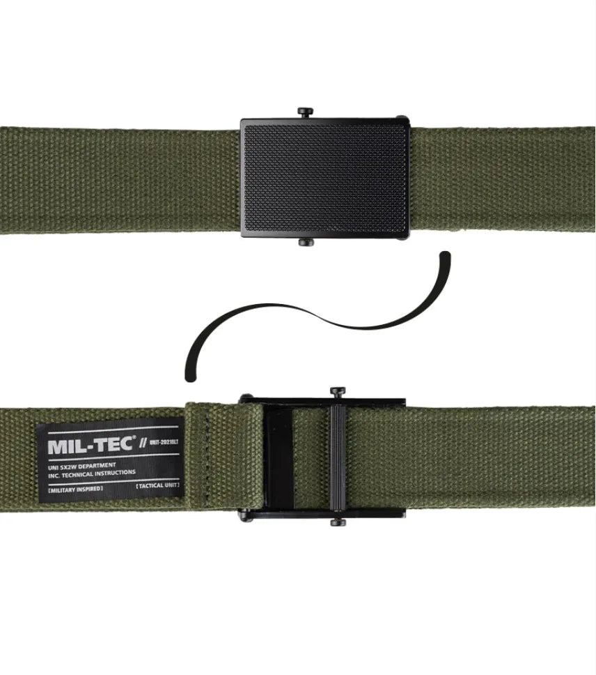 Centură OD 40 mm „BW Type” – Inspirată din Echipamentul Militar German, Rezistentă și Reglabilă