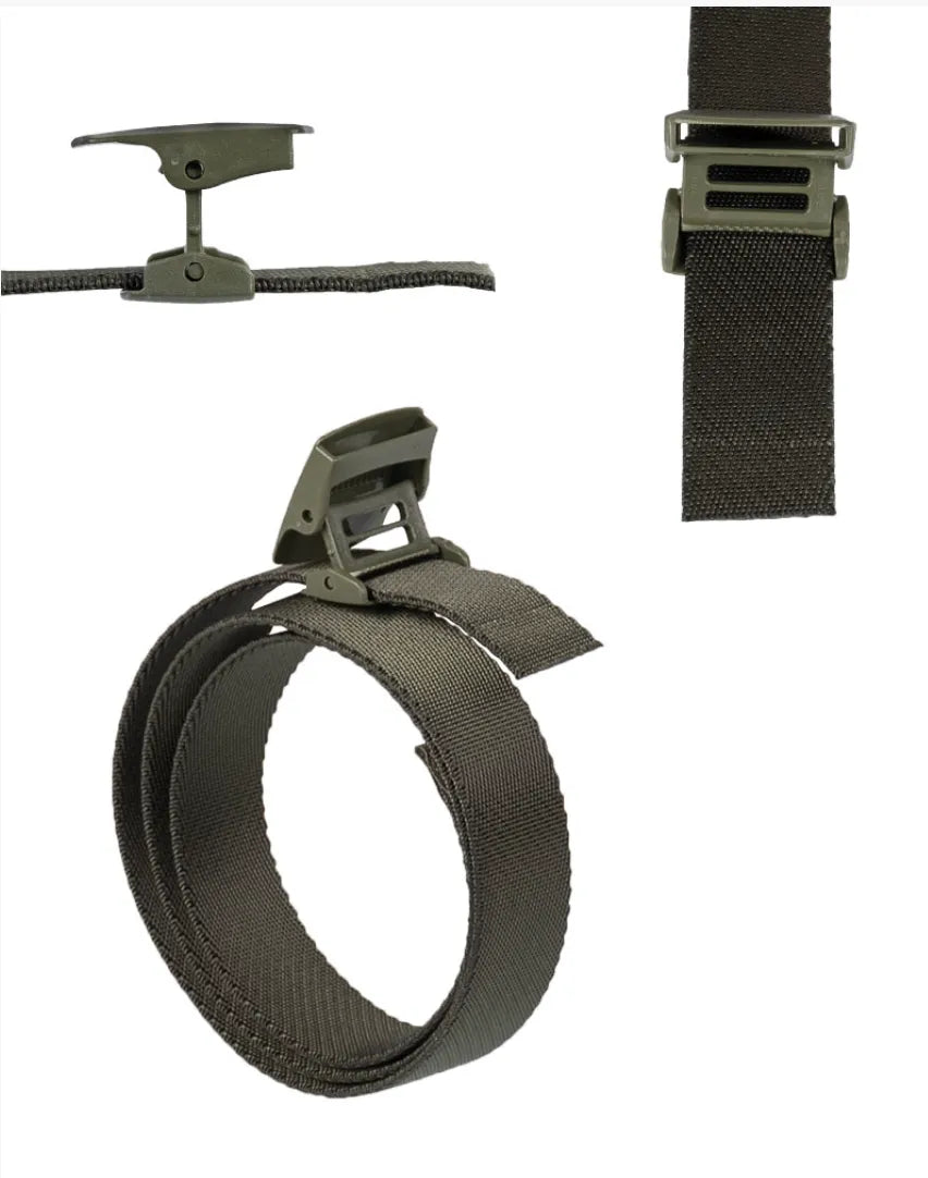 Centură OD Elastică 38 mm cu Cataramă Quick-Release YKK® – Flexibilitate, Viteză și Zero Metal