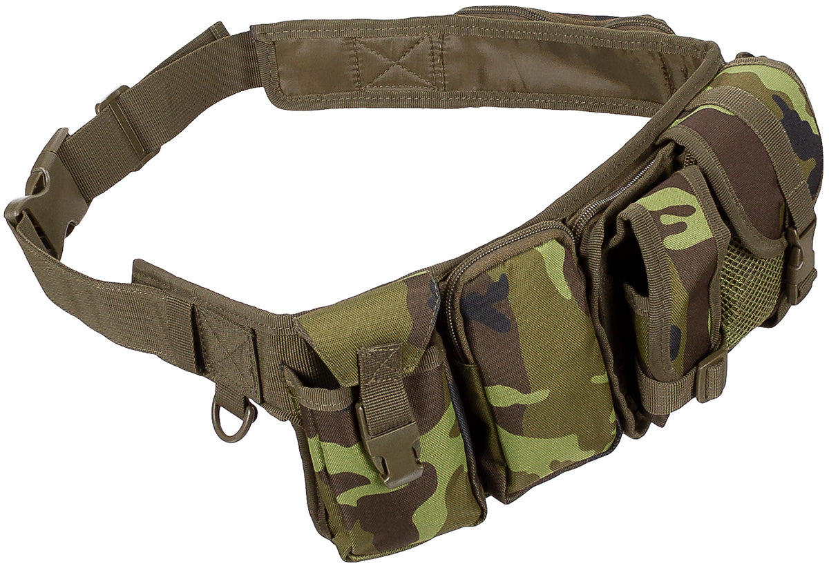 Centură Șold M 95 CZ Camuflaj MFH - Reglabilă, 6 Buzunare
