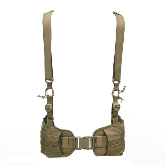 Centură Tactică & Bretele Combat belt + suspender Coyote - Stabilitate Avansată