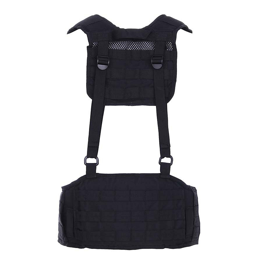 Centură Tactică cu Ham Negru - Stabilitate și Confort Superior
