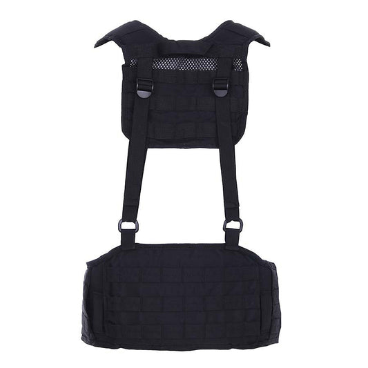 Centură Tactică cu Ham Negru - Stabilitate și Confort Superior
