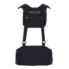 Centură Tactică cu Ham Negru - Stabilitate și Confort Superior