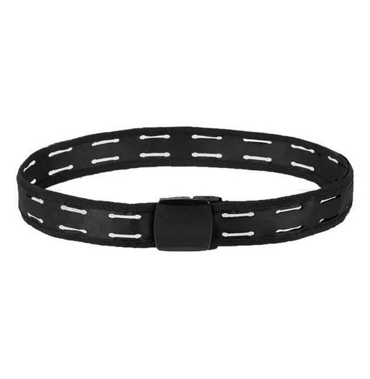 Centură Tactică Neagră Laser-Cut 38 mm – Modulară, Ultraușoară, Fără Metal și cu Cataramă YKK®
