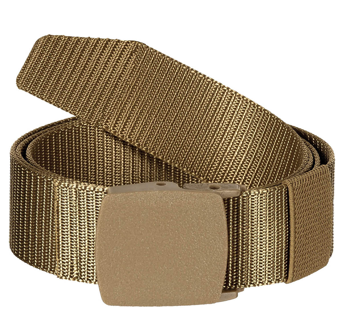 Centură Tactical 3.8cm Coyote MFH - Cataramă Pliabilă, Ajustabilă 130cm