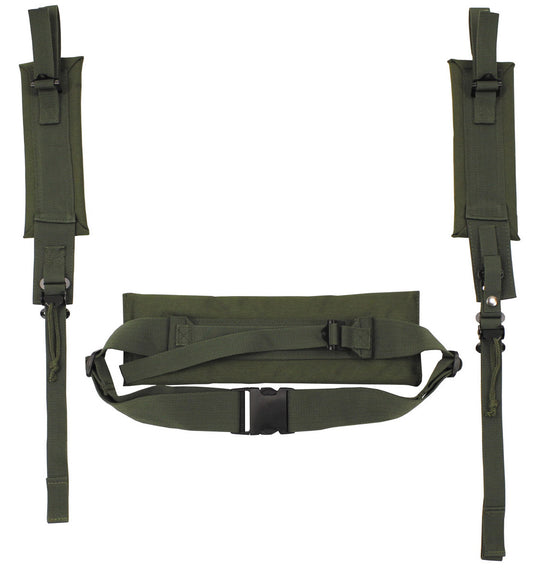 Centuri și Bretele ALICE Pack MFH OD Green - Căptușeală 35x10cm, Închidere Click