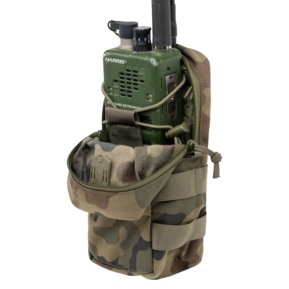 Buzunar Guardian Multi Pouch Helikon-Tex PL Woodland – MOLLE/PALS, 225 g/m² - poza 6