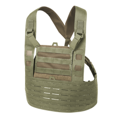 Chest Rig Helikon-Tex Adaptive Green cu MOLLE/PALS tăiat cu laser
