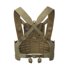 Chest Rig Helikon-Tex Adaptive Green cu MOLLE/PALS tăiat cu laser