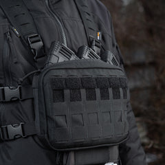 Chest Rig Militar Elite M-Tac - Negru, Multifuncțional & Confortabil