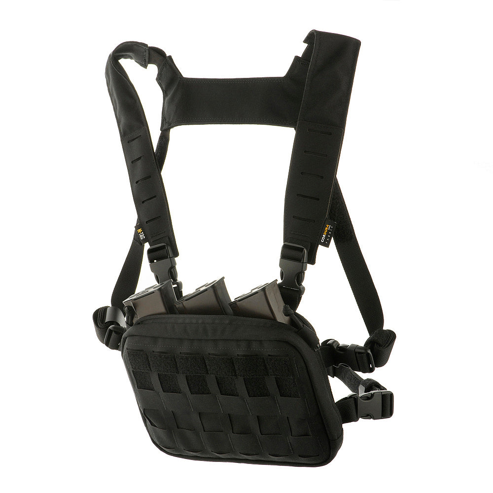 Chest Rig Militar Elite M-Tac - Negru, Multifuncțional & Confortabil