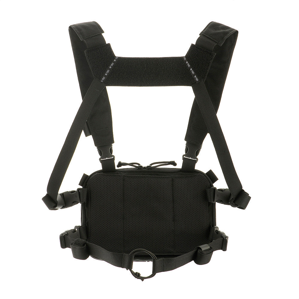 Chest Rig Militar Elite M-Tac - Negru, Multifuncțional & Confortabil