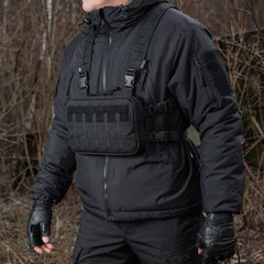 Chest Rig Militar Elite M-Tac - Negru, Multifuncțional & Confortabil