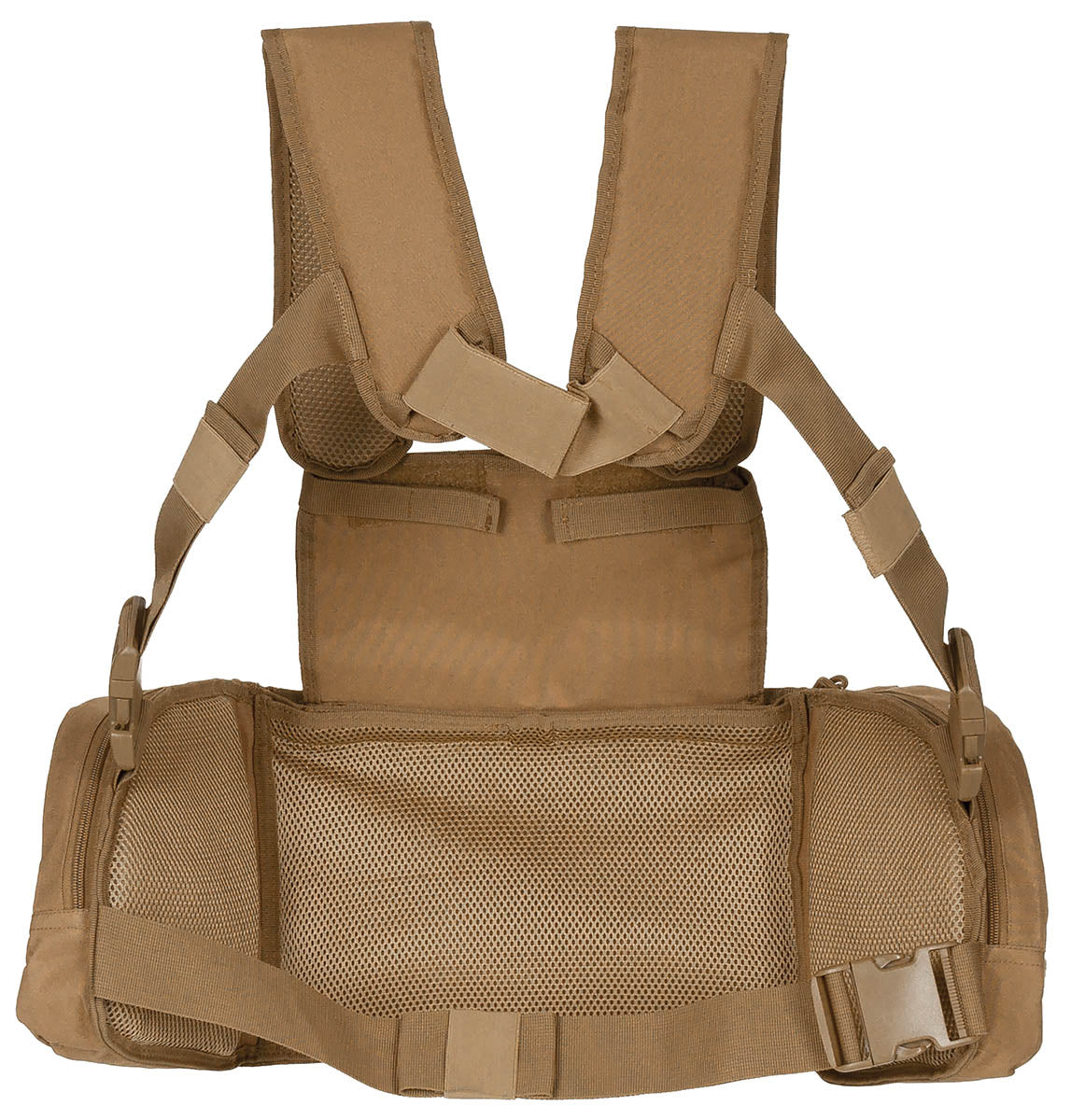 Chest Rig "Mission" Coyote MFHProfessional - Sistem Modular, Purtare Peste Vestă Balistică
