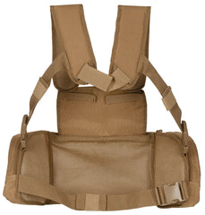 Chest Rig "Mission" Coyote MFHProfessional - Sistem Modular, Purtare Peste Vestă Balistică