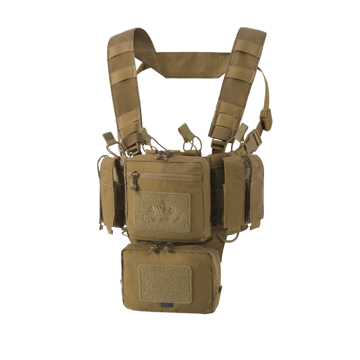 Chest Rig Tactic Helikon-Tex Coyote Minimalistă