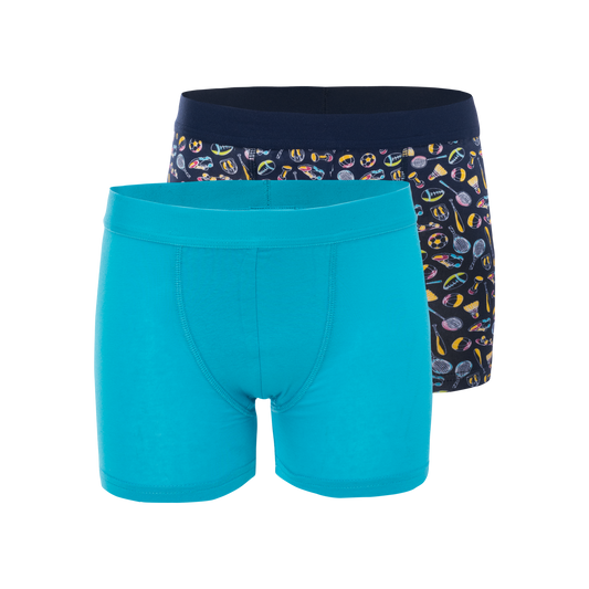 Chiloți Copii NICKO KDB 2PACK Martes Essentials - Bumbac, Confortabil - 1