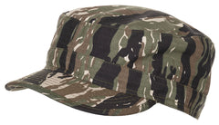 Chipiu US BDU Feldmütze Tiger Stripe MFH - Rip Stop, 100% Bumbac