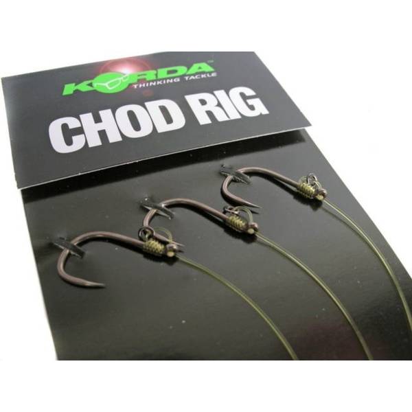 Chod Rig Scurt KORDA Nr.8/20lb - Montură Gata Făcută, Crap - 1