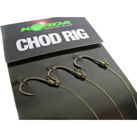 Chod Rig Scurt KORDA Nr.8/20lb - Montură Gata Făcută, Crap - 1