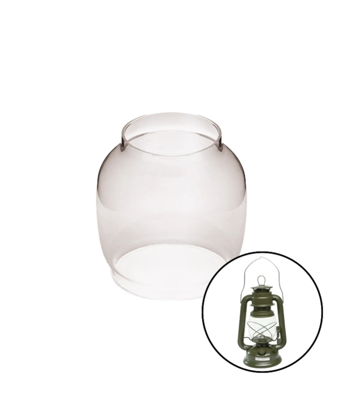 Cilindru de Sticlă pentru Lampa cu Gaz – 23 cm