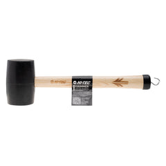 Ciocan Camping MJOLNIR Hi-Tec - Mâner Lemn, Cap Cauciuc 450g - 2