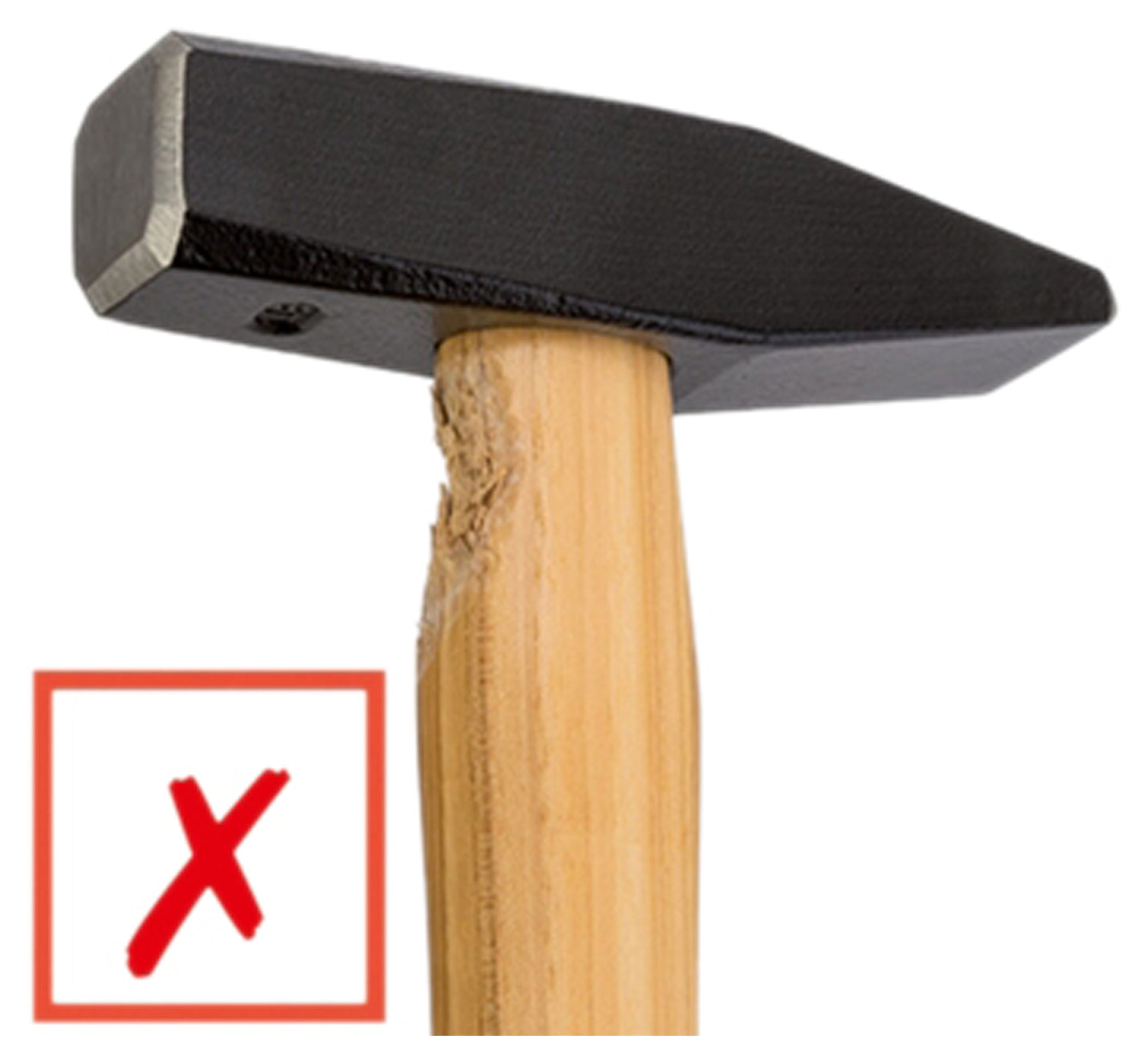 Ciocan de Lăcătuș Bluguard 200g Hazet - Mâner Hickory, Protecție Stiel