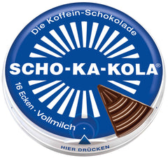 Ciocolată Energizantă Scho-Ka-Kola Vollmilch 100g - Cofeina, Nucă Cola