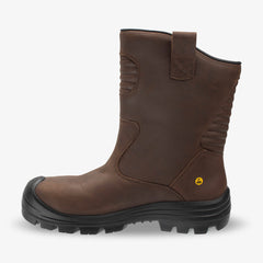 Cizmă înaltă Mayon S3S Safety Jogger - Maro Închis